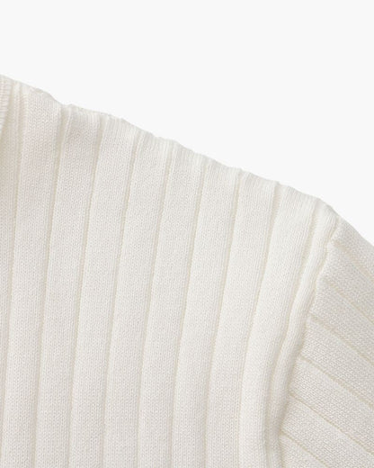 Premium gerippter Polo