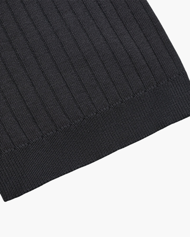 Premium gerippter Polo