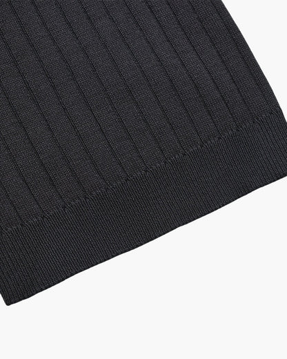 Premium gerippter Polo